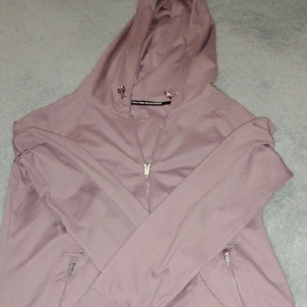 Calvin Klein Performance Purple Utility Jacket